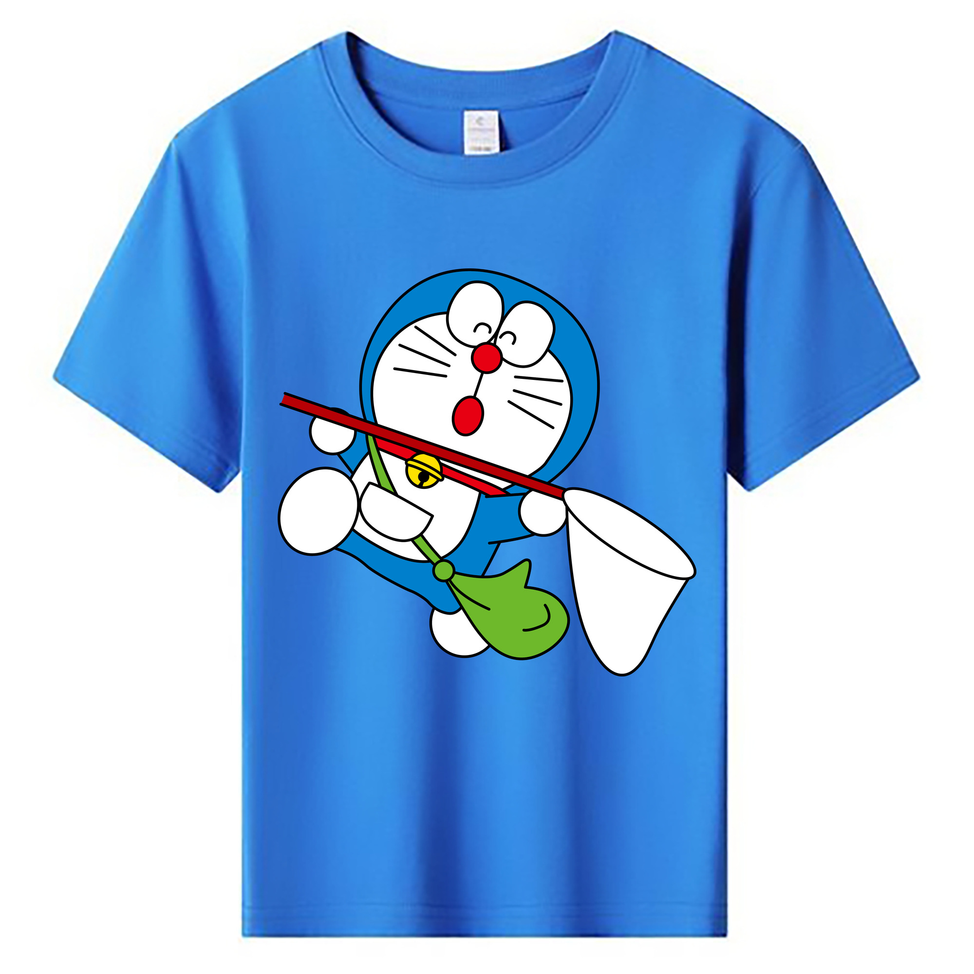 （画像用） ドラえもん Doraemon 綿100％キッズTシャツ（フロントプリント）
